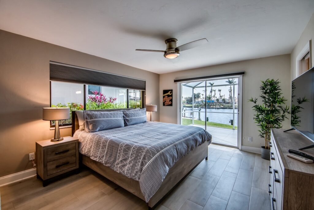 Bedroom 2 with bathroom in Cape Coral